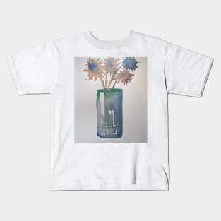 Flowers in the Tin Cup Kids T-Shirt